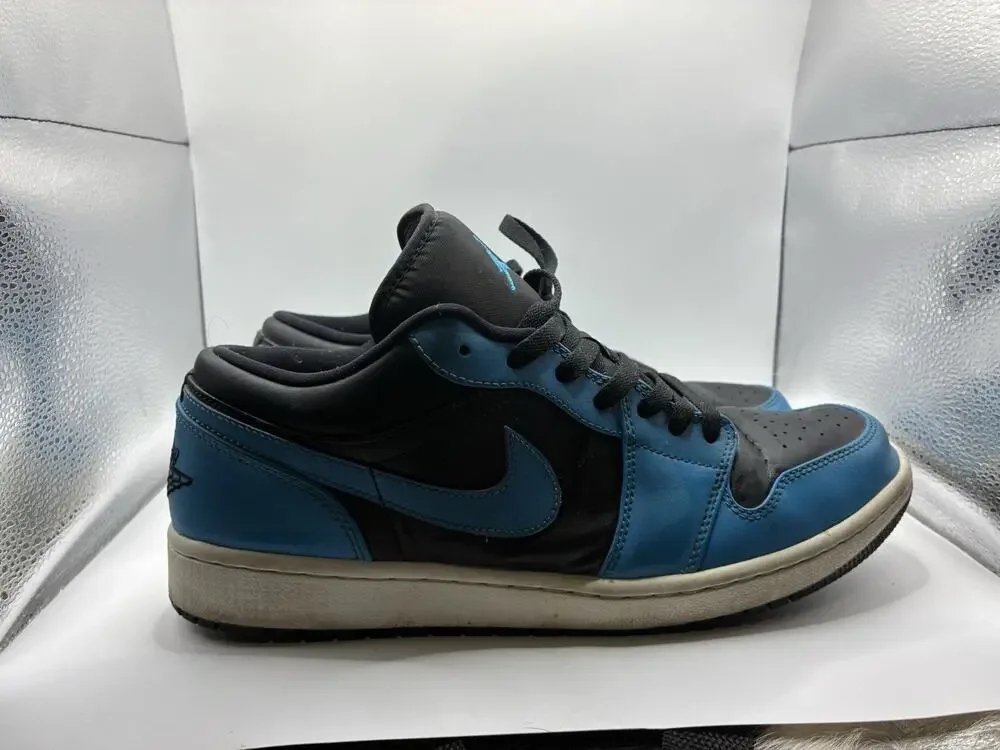 Air Jordan 1 Low Laser Blue Size 12 Nike Retro 1 Fast Shipping